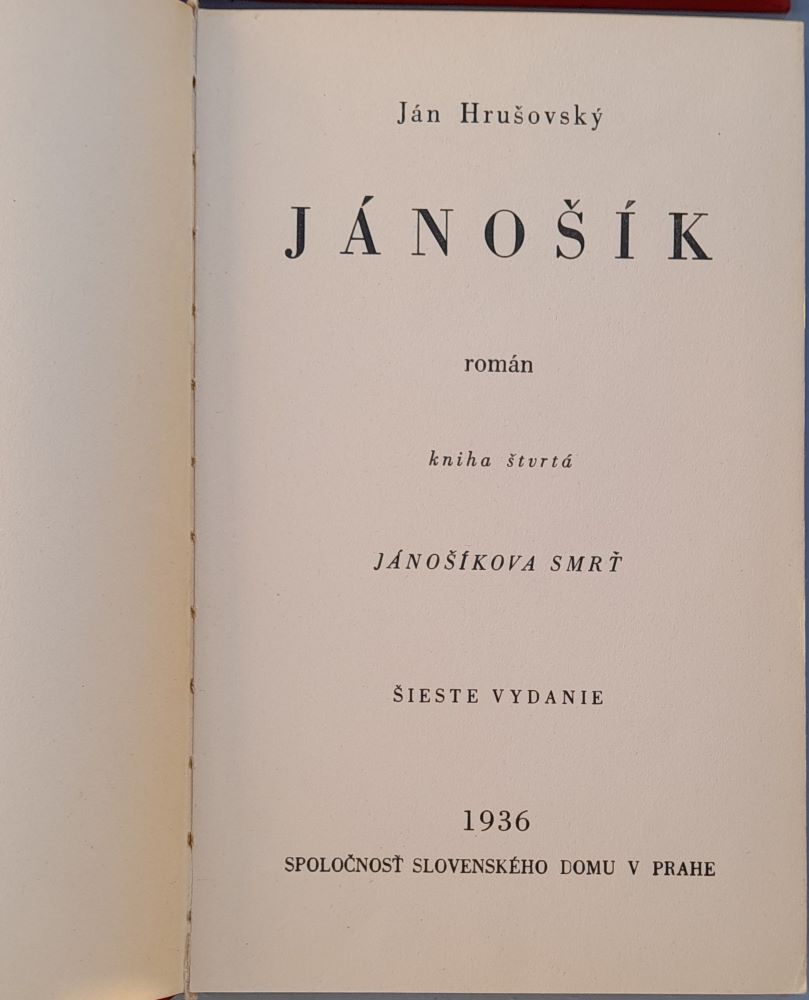Jánošík 1.- 4.
