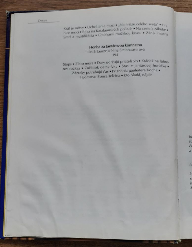 Sfinga 1. 2., Záhady histórie