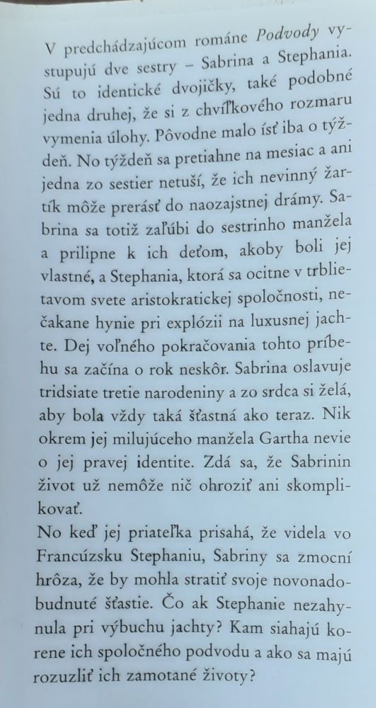 Podvody 1. /  Podvody 2. Sabrina a Stephania