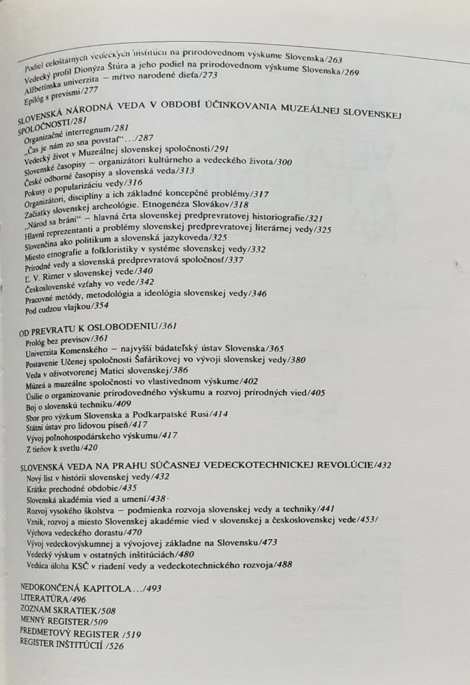 Dejiny vedy a techniky na Slovensku