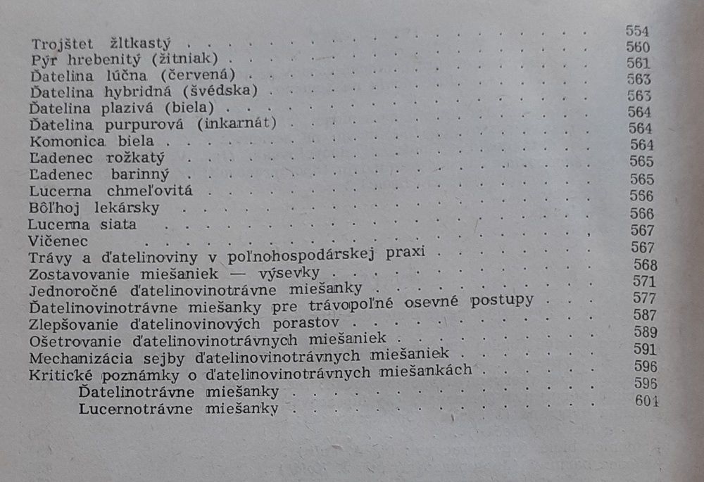 Praktické travinárstvo a ďatelinovinárstvo