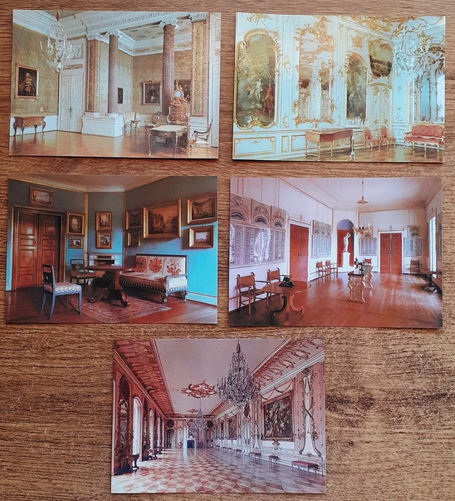 Nemecké zámky a múzea / Všetky spolu 24 ks