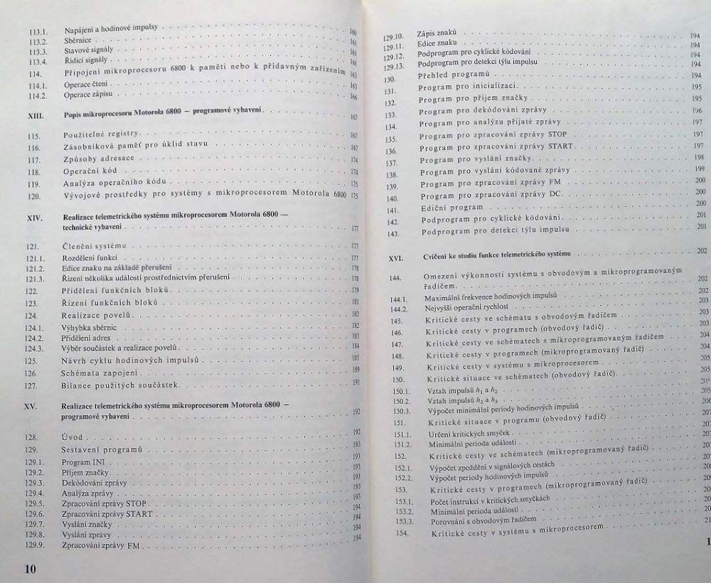 Od logických obvodú k mikroprocesorúm IV / Použití metod systémového návrhu