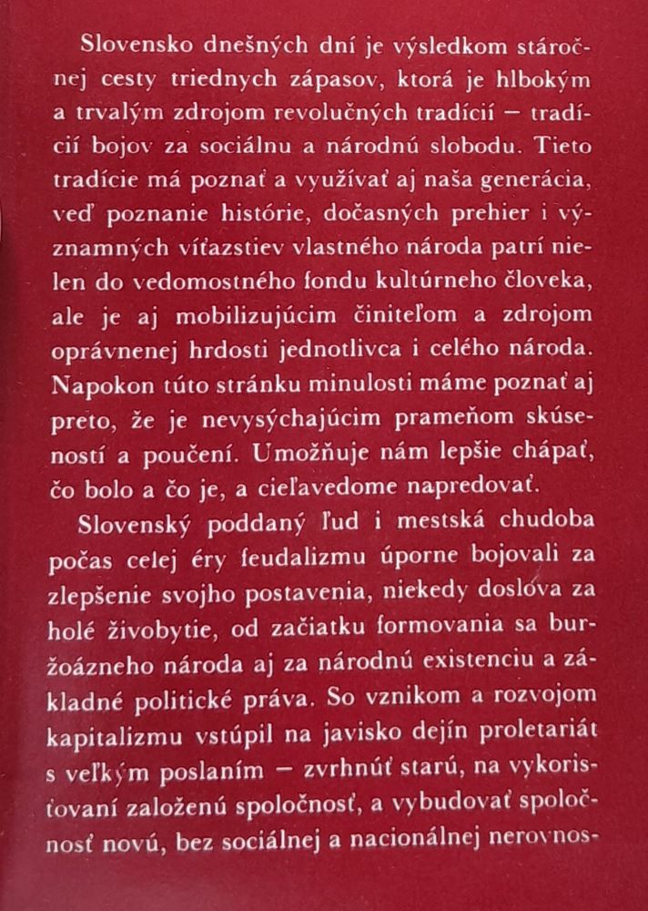 Revolučné tradície slovenského ľudu