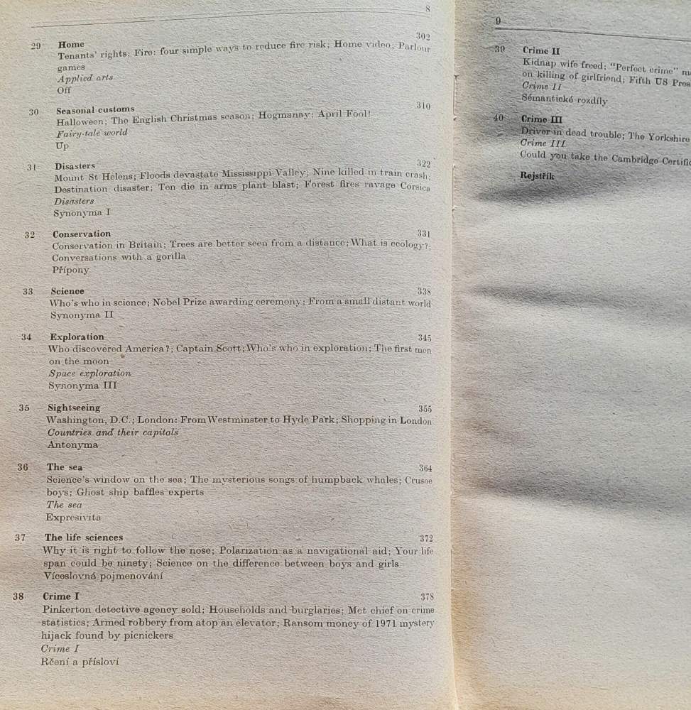 Anglický jazyk pro filology 2.