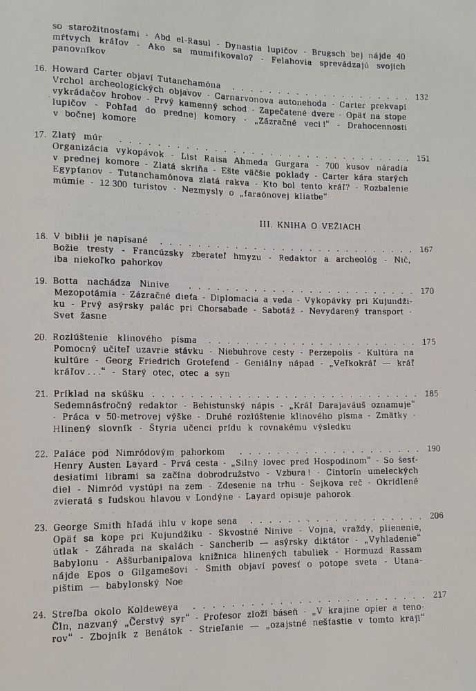 Bohovia, hroby, učenci / Román o archeológii