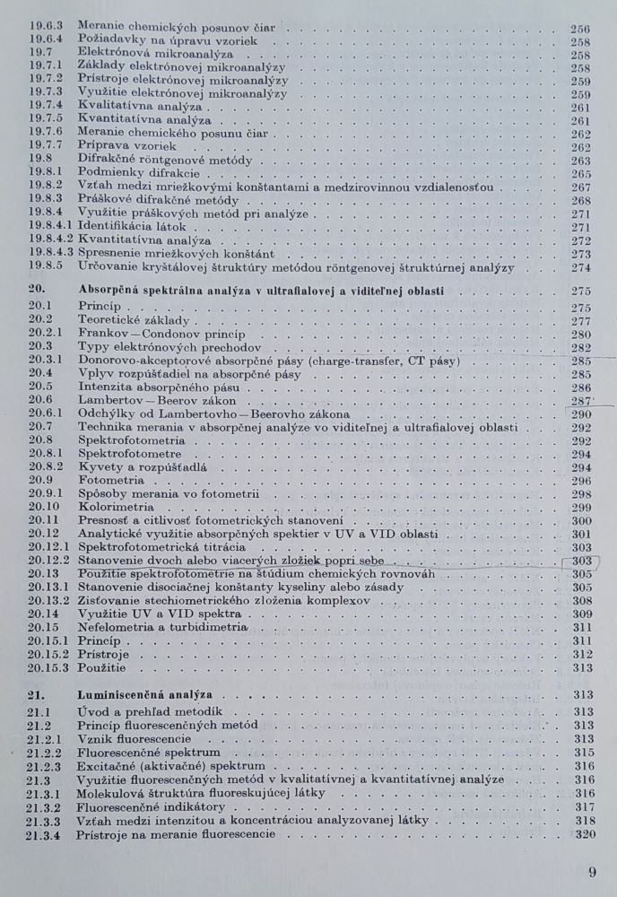 Fyzikálne a fyzikálno-chemické analytické metódy