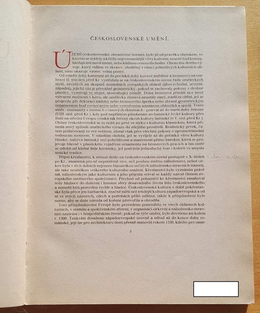 Československé umění