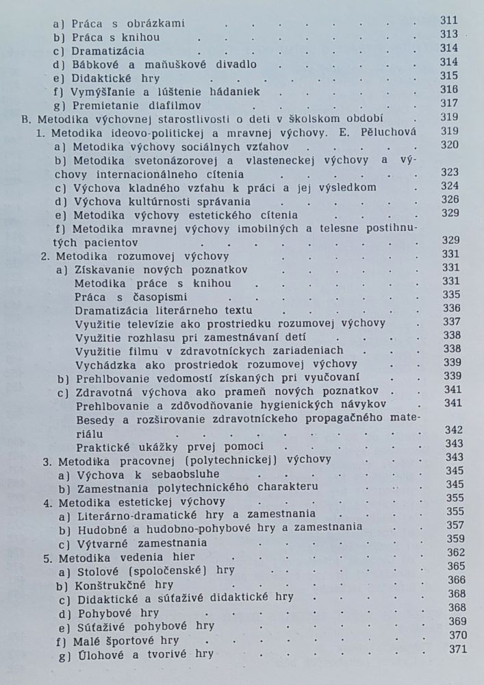 Metodika výchovnej starostlivosti / Učebnice pre stredné zdravotnické školy