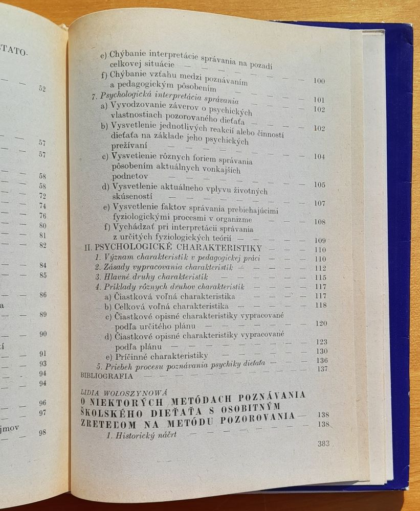 Metódy psychologických výskumov / Výskumné metódy v pedagogickej psychológii