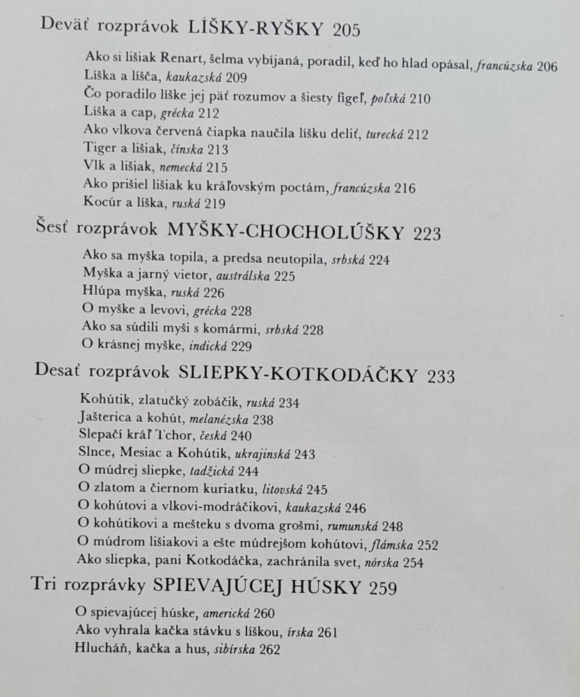 Rozprávky o zvieratkách z celého sveta