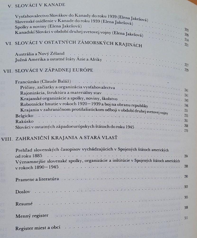 Slováci vo svete 1. 2. / Edícia Teória a výskum