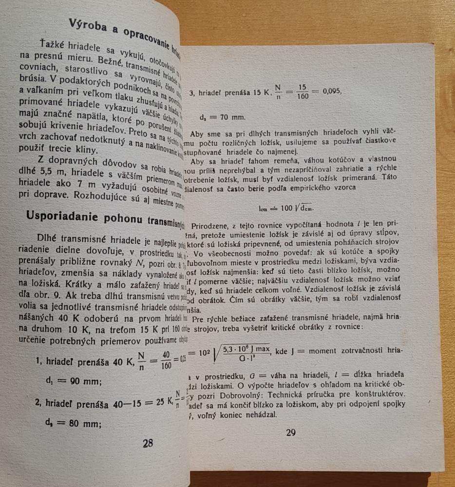 Časti strojov / 1. diel Časti spojovacie + 3. diel Časti strojov na prenášanie točivého pohybu - transmisie