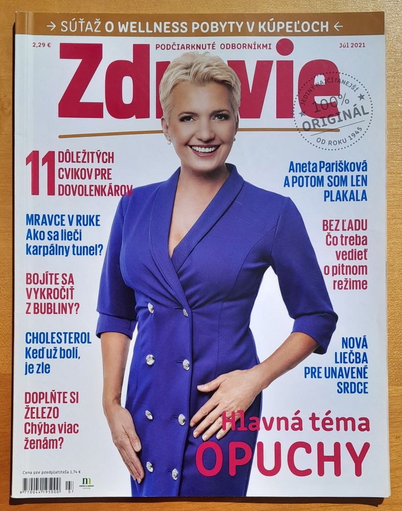 Zdravie - rok 2021, čísla 1., 2., 3., 4., 5., 7.
