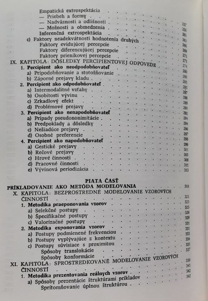 Exemplifikácia / Vzory a modely v živote človeka