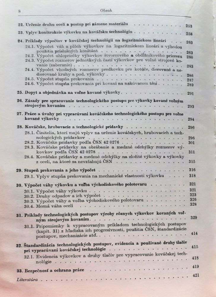 Technológia voľného strojového kovania