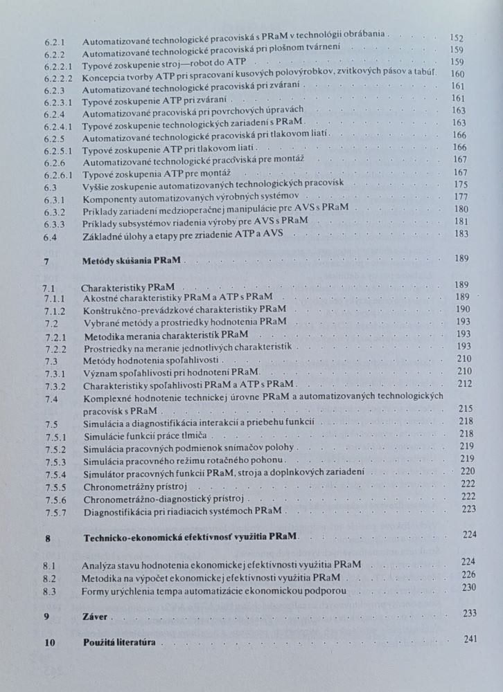 Automatizácia technologických procesov priemyselnými robotmi a manipulátormi / Edícia Strojárskej literatúry