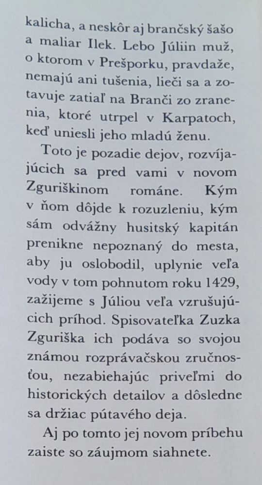 Husitská nevesta + Kráľova zajatkyňa / historický román 1.+ 2. diel