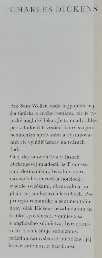 Kronika Pickwickovho klubu 1. 2. / Edícia Výber