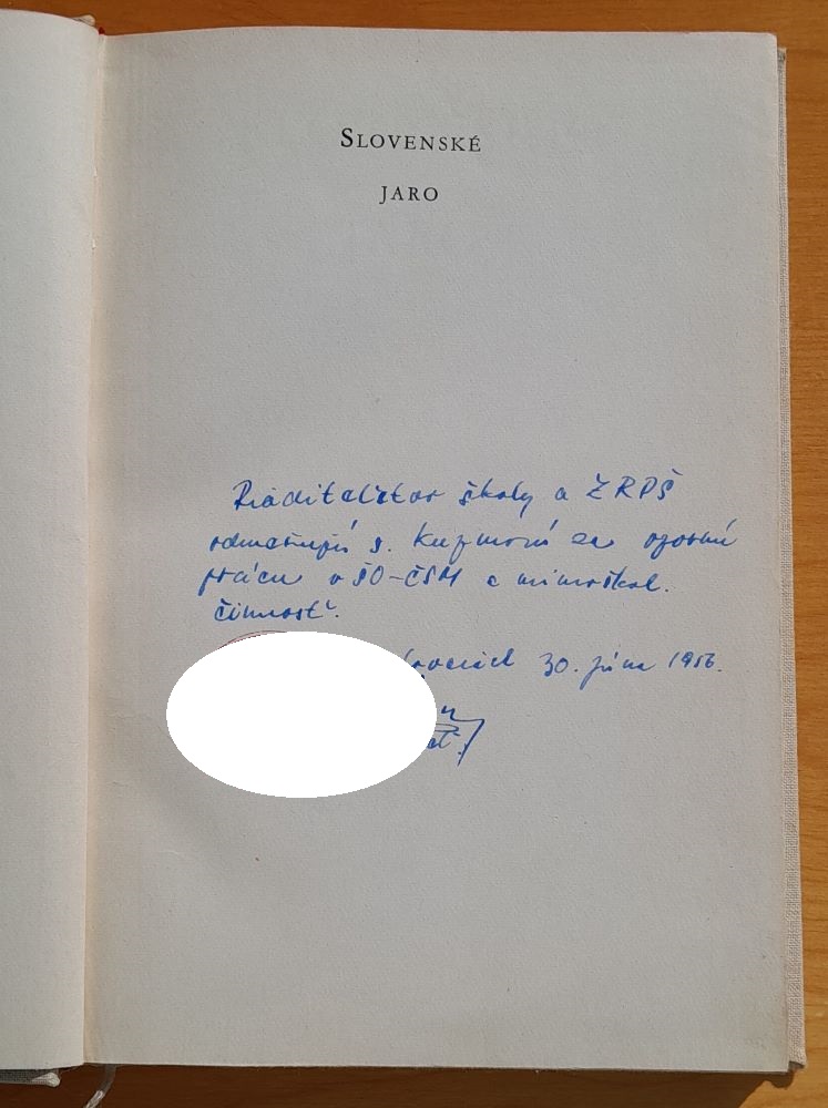 Slovenské jaro / Ze slovenské poesie 1945 - 1955