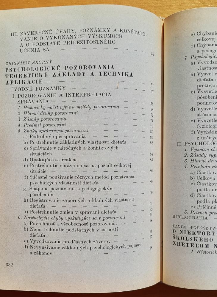 Metódy psychologických výskumov / Výskumné metódy v pedagogickej psychológii