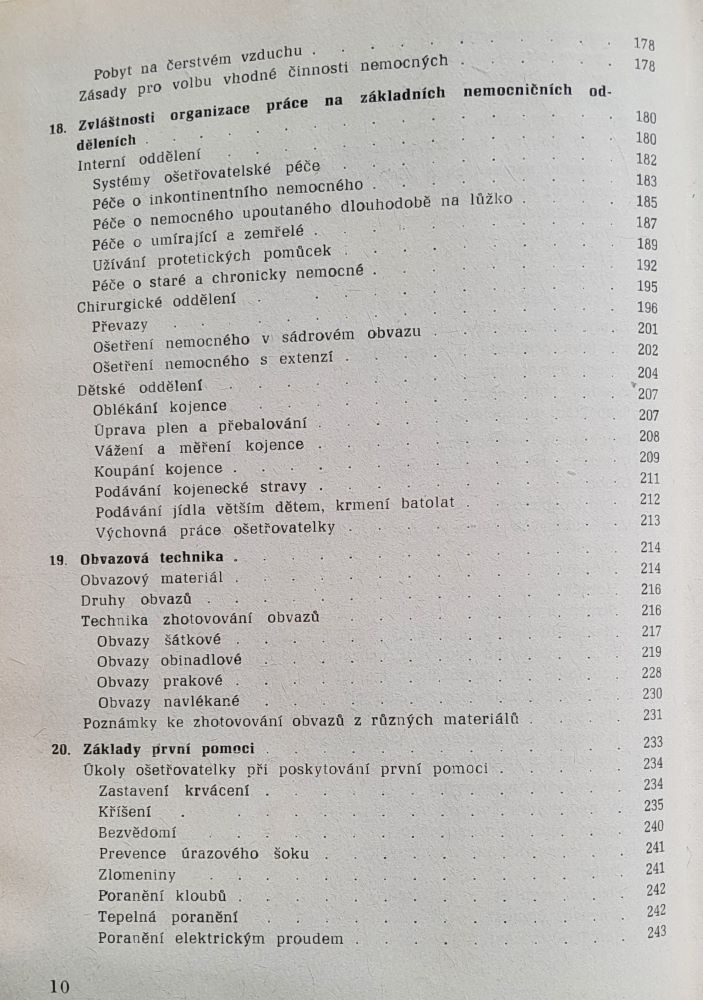 Péče o nemocné pro ošetřovatelky / Učebnice pro zdravotnické odborné školy
