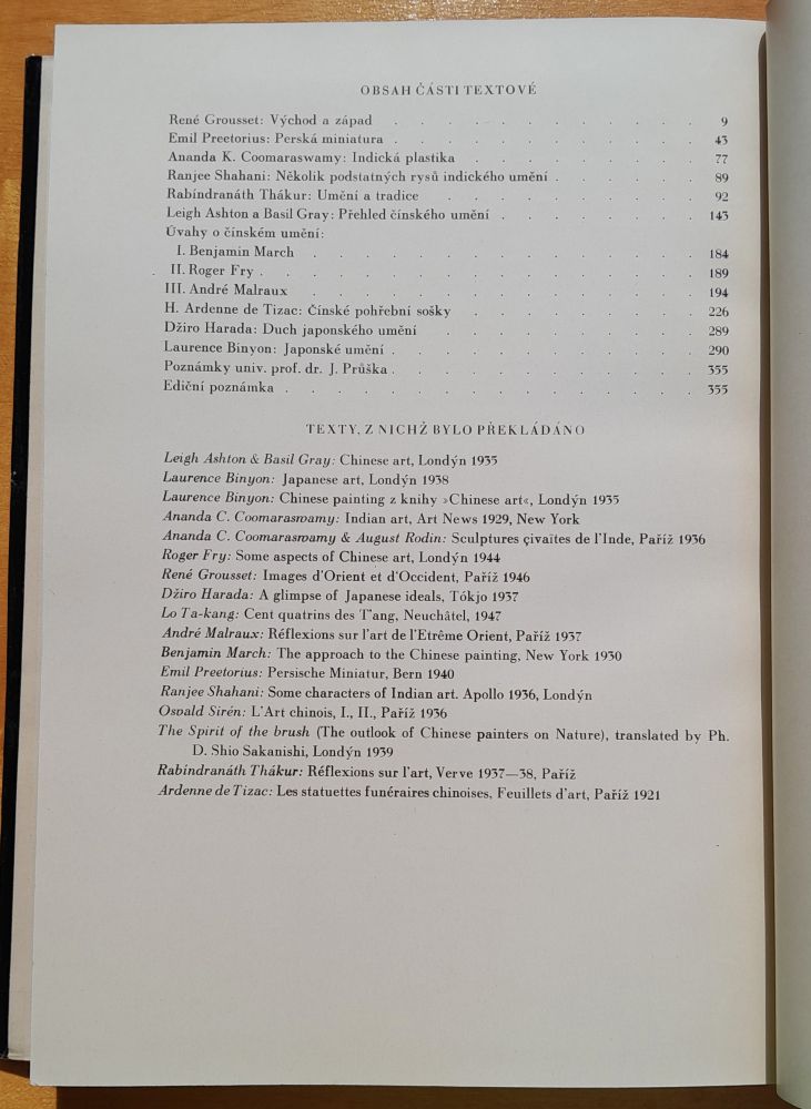 Umění Orientu / Persie - Idie - Tibet - Kambodža - Siam - Ceylon - Java - Bali - Čína - Japonsko