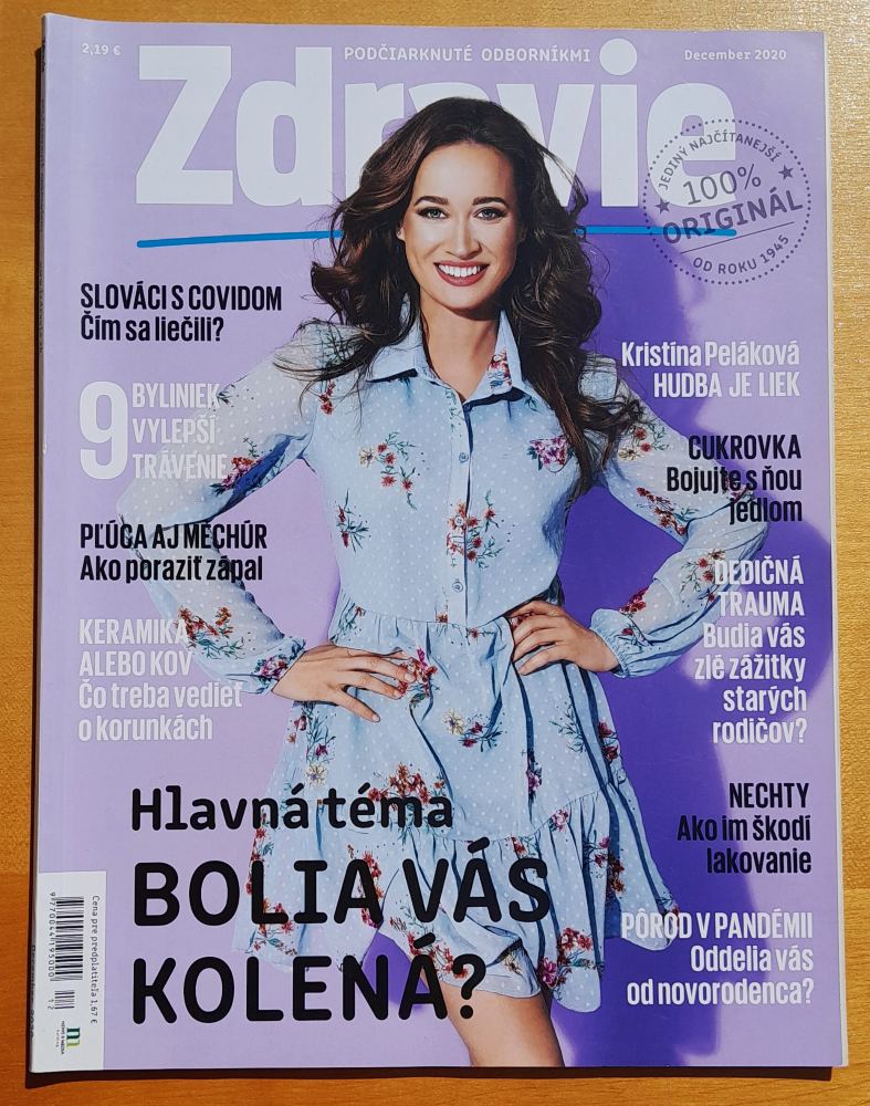 Zdravie - rok 2020, čísla 1., 6., 8., 9., 10., 11., 12..