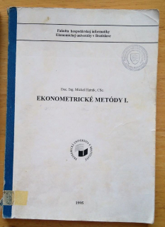 Ekonometrické metódy I.