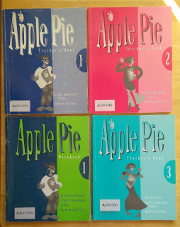 Apple Pie, Teachers book 1., 2., 3., plus workbook 1.