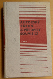 Autorský zákon a předpisy souvisící