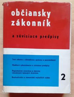 Občiansky zákonník a súvisiace predpisy 2.