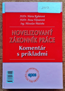 Novelizovaný zákonník práce