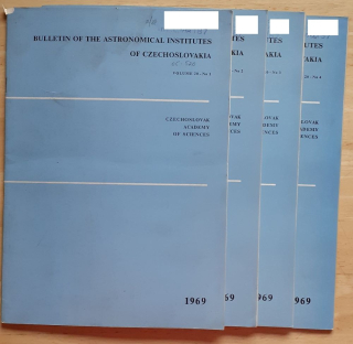 Bulletin of the Astronomical Institutes of Czechoslovakia 1969 / 1-4