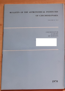 Bulletin of the Astronomical Institutes of Czechoslovakia 1970-4