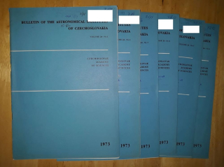 Bulletin of the Astronomical Institutes of Czechoslovakia 1973 / 1-6