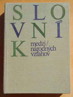 Slovník medzinárodných vzťahov