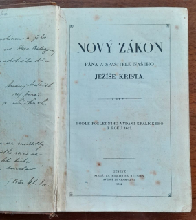 Nový Zákon Pána a Spasitele našeho Ježíše Krista
