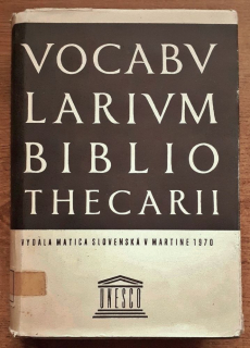 Vocabularium Bibliothecarii