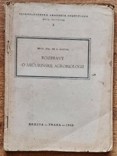 Rozpravy o mičurinské agrobiologii