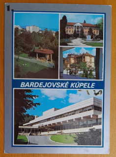 Bardejovské kúpele - pohľadnice