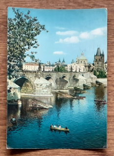 Praha - Karlúv most a Staroměstská mostecká věž - 1965