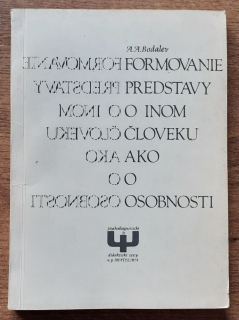 Formovanie predstavy o inom človeku ako o osobnosti