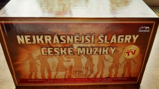 Nejkrásnější šlágry české muziky - 6 CD + 4 DVD / Kam padají hvězdy - DVD