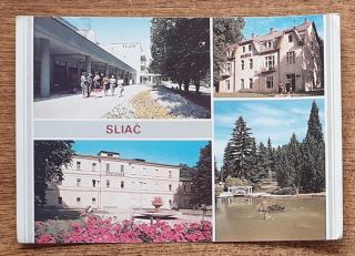 Sliač - Kolonáda - Liečebné domy - Jazierko - 1993