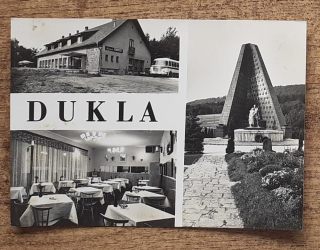 Dukla - Hotel Priesmyk - Pomník padlých hrdinov