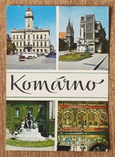 Komárno - Radnica - Trojičný stĺp - Kostol sv. Ondreja