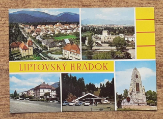 Liptovský Hrádok - MNV - Tatran - Červený kút - Pamätník hrdinov