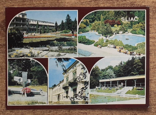 Sliač - Liečebný dom Palace - Kúpeľný park - Pamätník SNP - Liečebný dom Polana - Termálne kúpalisko