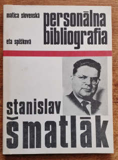 Stanislav Šmatlák / Personálna bibliografia